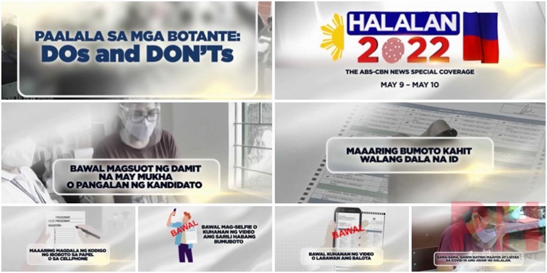 ABS CBN May Hatid Na Paalala Para Sa Maayos At Ligtas Na Halalan PH Entertainment